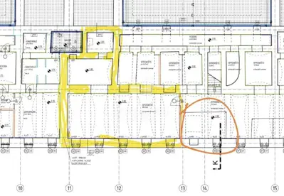 Commercial space 83 m², Donji grad - high ceilings - 5