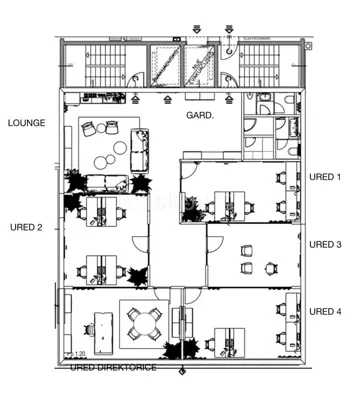 Špansko, commercial space 200 m², fitted out, parking - 23