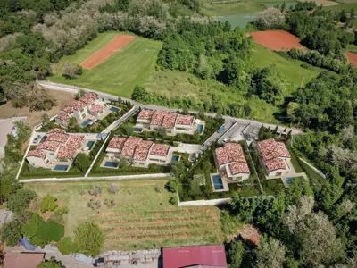 Novo! Prodaja velikog građevinskog zemljišta s projektom izgradnje stambenog naselja, Barban! - 3