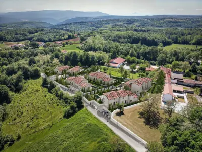 Novo! Prodaja velikog građevinskog zemljišta s projektom izgradnje stambenog naselja, Barban! - 4