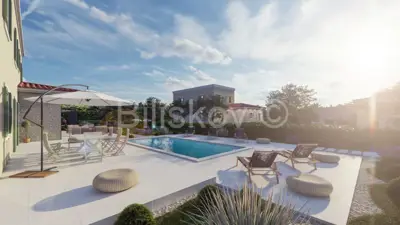 Villa 145 m², Frata near Poreč, heated pool and garden - 4