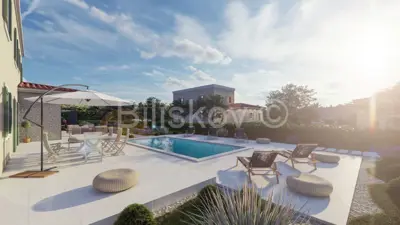 Vila 145 m², Frata kod Poreča, grijani bazen i vrt - 4