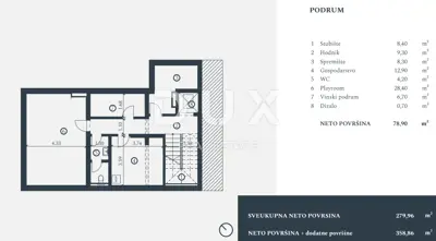 Villa 280 m², Savudrija - in Meeresnähe und Meerblick - 9