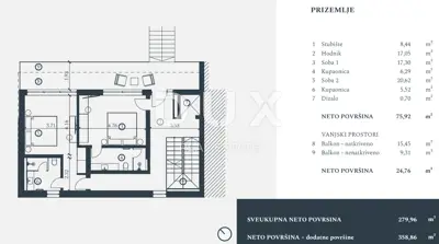 Villa 280 m², Savudrija - in Meeresnähe und Meerblick - 11