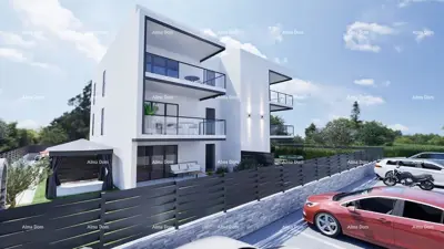 Sale - new, modern apartments near the sea with parking spaces and garden, Peroj! - 2