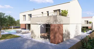 Labin - villa iz snova sa bazenom i okućnicom - 19