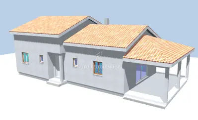 Građevinsko zemljište 513 m², Polje - pogled na more - 2