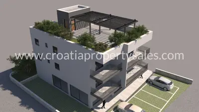 Stan 54 m², Okrug kod Trogira, 350 m od mora - 3