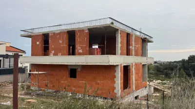 Mukalba, Medulin, Prodaja kuće u roh-bau fazi s pogledom na more - 15