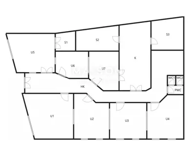 Poslovni prostor 325 m², Škurinje, Rijeka - 7 ureda - 16