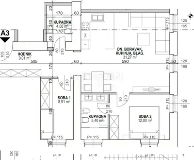 Opatija, Zentrum - Luxuriöse Wohnung 69 m² - 13
