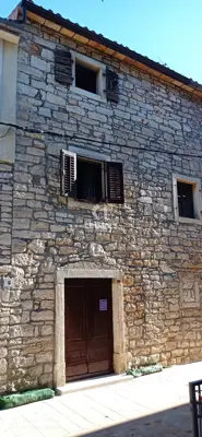 Two-story apartment 62 m², Novigrad center, view of the bell tower