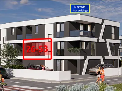 Apartment 55 m², Veli vrh, Pula - new build with loggia - 2