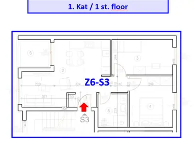 Apartment 55 m², Veli vrh, Pula - new build with loggia - 3