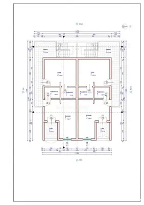 Polovica kuće, Povljana - 140 m od plaže, 3 apartmana - 24