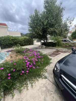 Polovica kuće, Povljana - 140 m od plaže, 3 apartmana - 22