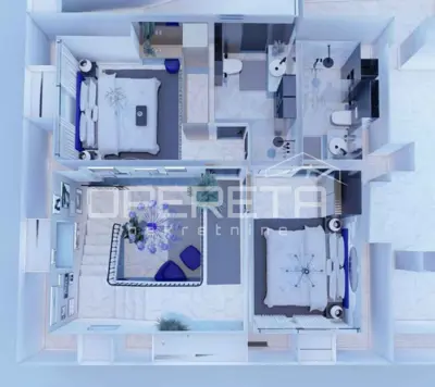 Stan 87 m², Makarska - stara gradska jezgra, 50 m od mora - 20