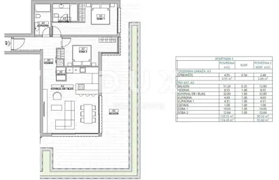 Stan 120 m², Opatija - Centar, panoramski pogled na more - 14