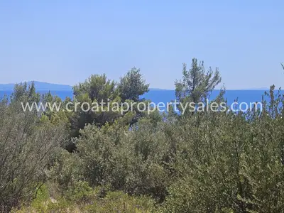 Grundstück auf Hvar, Ruhe und ungestörter Meerblick - 6
