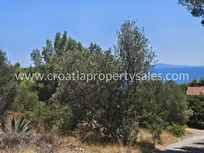 Grundstück auf Hvar, Ruhe und ungestörter Meerblick - 3