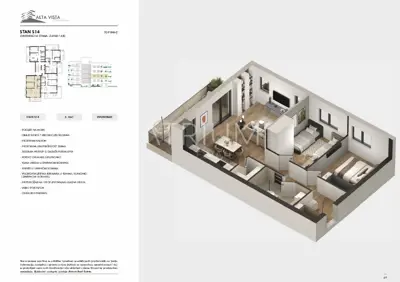 Stan 79 m², Seget Donji - pogled na more i terasa - 14