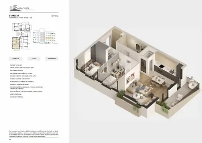 Stan 79 m², Seget Donji - pogled na more i terasa - 15