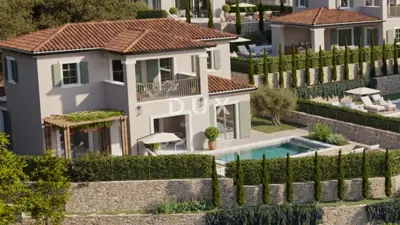 Villa 155 m², Šilo - Pool und mediterraner Stil