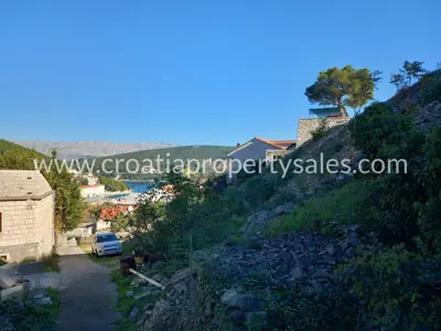 Baugrundstück, Otok Brač - Meerblick - 5
