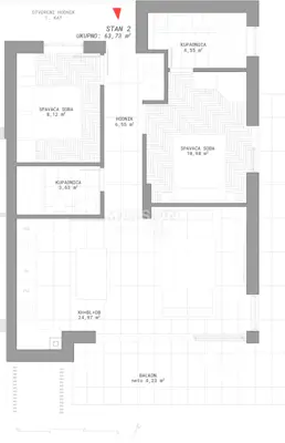 Wohnung zum Kauf in Oprić, 76,1 m² - 13