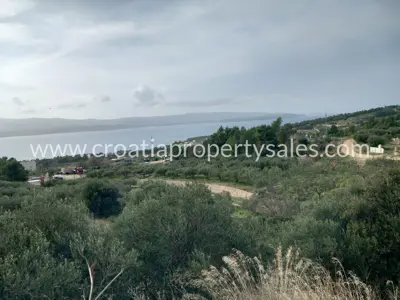 Građevinsko zemljište, Otok Brač, pogled na more i južna orijentacija - 5