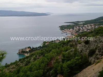 Građevinsko zemljište, Otok Brač, pogled na more i južna orijentacija - 9