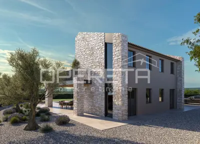 House 208 m², Kanfanar - view of Limski kanal - 8