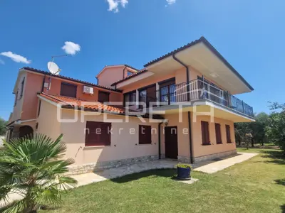 Istria, Galižana, apartment house + building plot, sea view