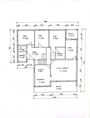 House 280 m², Krk - quiet location near the sea - 23
