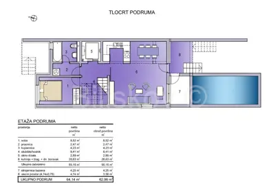 House 220 m², Kaštel Štafilić - quiet location near the sea - 9