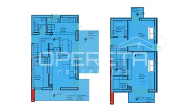 Stan 113 m², Kukljica - dvoetažni, vrt i terasa - 17
