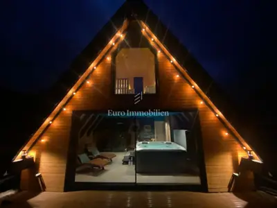 House in Kupjak, wellness and heated pool