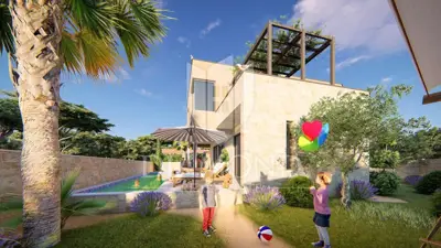 Kuća 244 m², Šišan - dvije stambene jedinice i bazen - 3