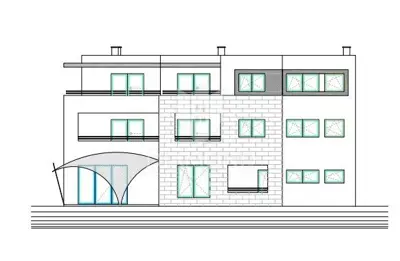 Building plot 2,300 m², Novigrad - restaurant and 5 apartments project - 7