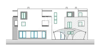 Building plot 2,300 m², Novigrad - restaurant and 5 apartments project - 8