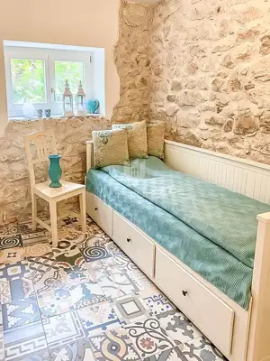 Steinhaus in Rovinj, Zentrum, Terrasse mit Blick - 11