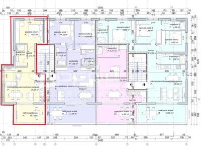 Wohnung 54 m², Srima bei Vodice - 30 m vom Strand - 5