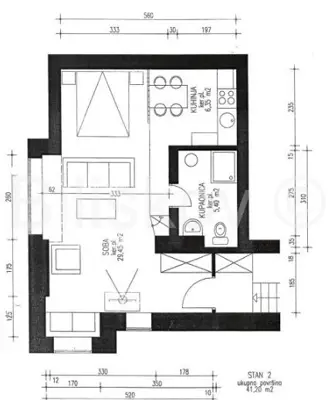 Donji grad, 4-soban stan, 3 apartmana, parking - 12