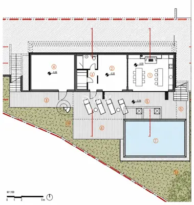 Villa 392 m², Primošten - privater Pool und Sauna - 4