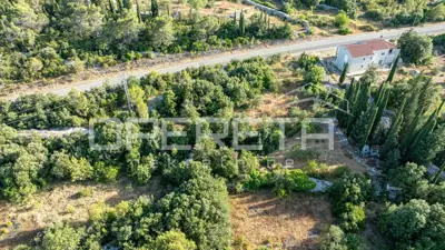 Zemljište 1.626 m², Žrnovo, otok Korčula - građevinski dio - 10
