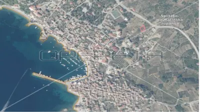 Građevinsko zemljište 589 m², Komiža centar, pogled na more - 3
