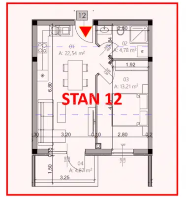Apartment in Pula, Centar - 1st floor, balcony - 14