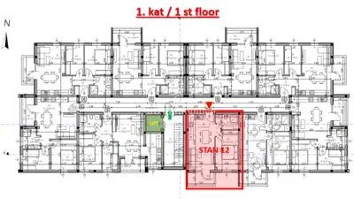 Apartment in Pula, Centar - 1st floor, balcony - 15