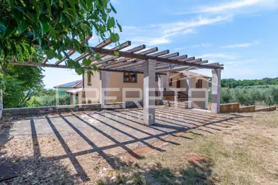 Semi-detached house 121 m², Kaštelir - sea view