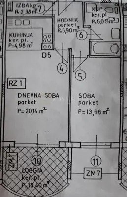 Apartment 61 m², Crikvenica - Meerblick und Loggia - 10